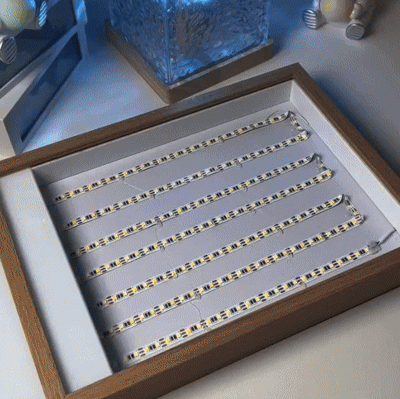 Custom LED frame
